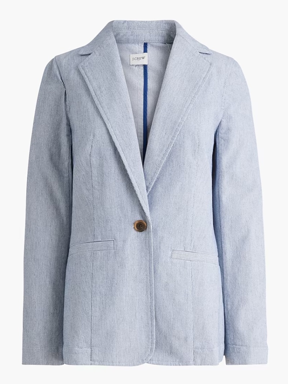 NWT J. Crew Factory Cotton-blend Stretch Relaxed Blazer Size 16